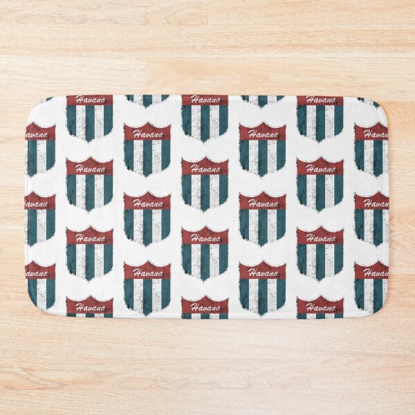 Item preview, Havana Cuba Vintage Flag designed and sold by Rustic Valley Studio.