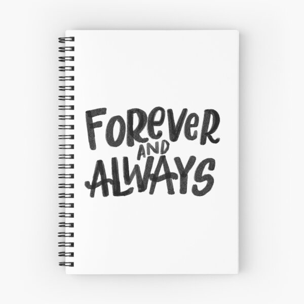 Item preview, Forever & Always | Love Quote designed and sold by smittenwritten.