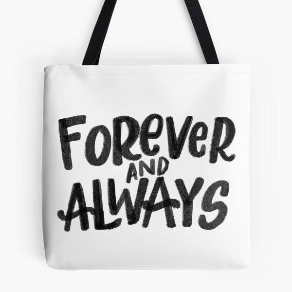 Item preview, Forever & Always | Love Quote designed and sold by smittenwritten.