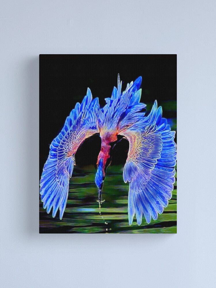 Alternate view of Diving Bird Canvas Print