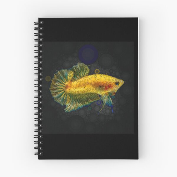 Item preview, Yellow Female Siamese Fighting Fish designed and sold by Heathermarie321.