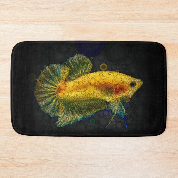 Item preview, Yellow Female Siamese Fighting Fish designed and sold by Heathermarie321.