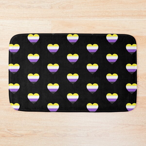 Item preview, Nonbinary Pride Heart designed and sold by punkauracrystal.