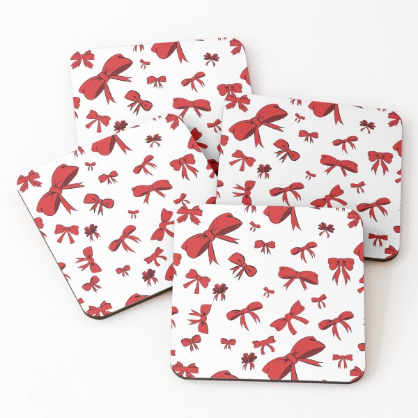 Item preview, Red Bow Tile Design designed and sold by Blenderbeetle.