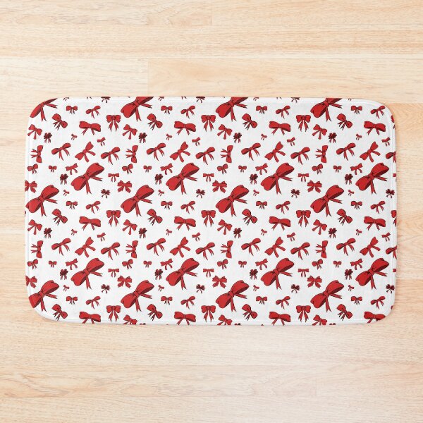 Item preview, Red Bow Tile Design designed and sold by Blenderbeetle.