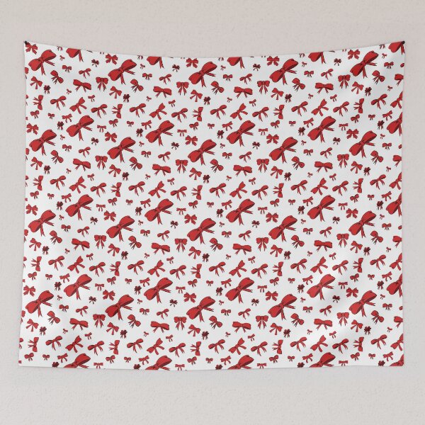 Item preview, Red Bow Tile Design designed and sold by Blenderbeetle.