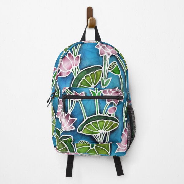 Item preview, Pichwai Lotus Batik designed and sold by SanareiDesigns.