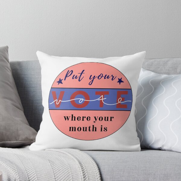 Item preview, Put Your Vote Where Your Mouth Is designed and sold by MakeChangeStick.