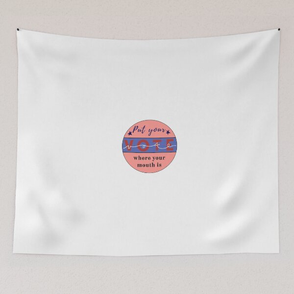 Item preview, Put Your Vote Where Your Mouth Is designed and sold by MakeChangeStick.