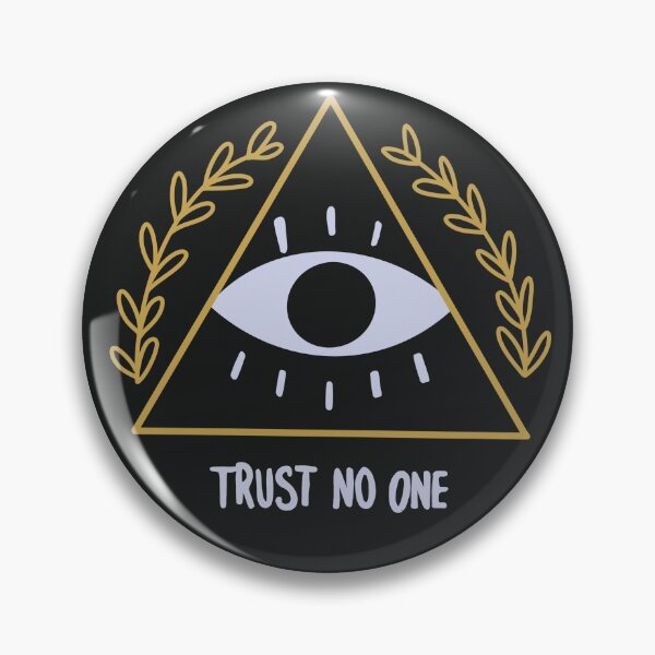 Item preview, trust no one - illuminati eye designed and sold by cameronbaba.