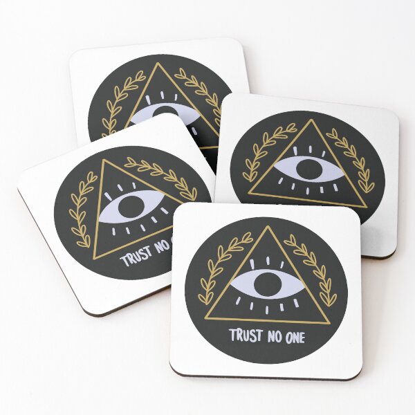 Item preview, trust no one - illuminati eye designed and sold by cameronbaba.