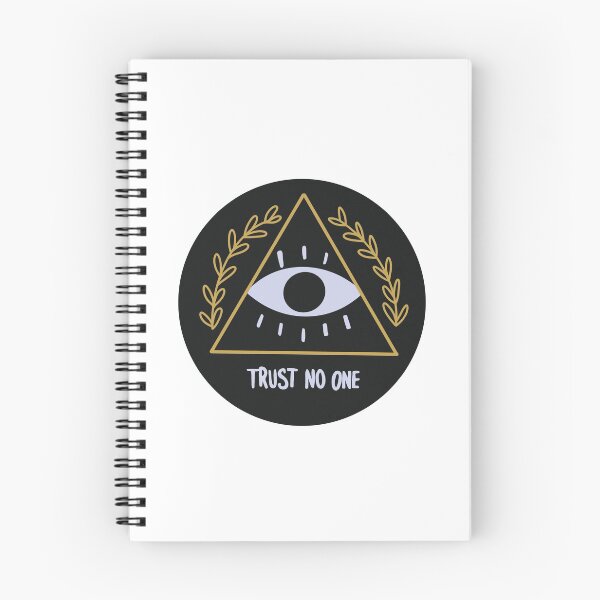 Item preview, trust no one - illuminati eye designed and sold by cameronbaba.
