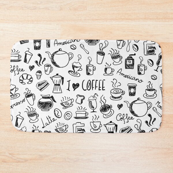 Item preview, I love Coffee Doodle designed and sold by edwardecho.