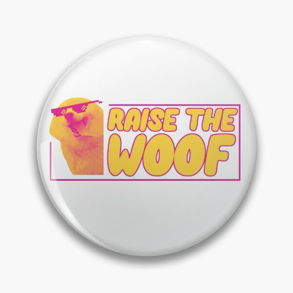 Item preview, Raise the Woof Pink and Yellow designed and sold by logancouch3.