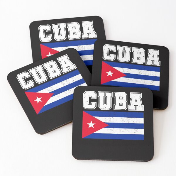 Item preview, Cuba Flag designed and sold by Rustic Valley Studio.