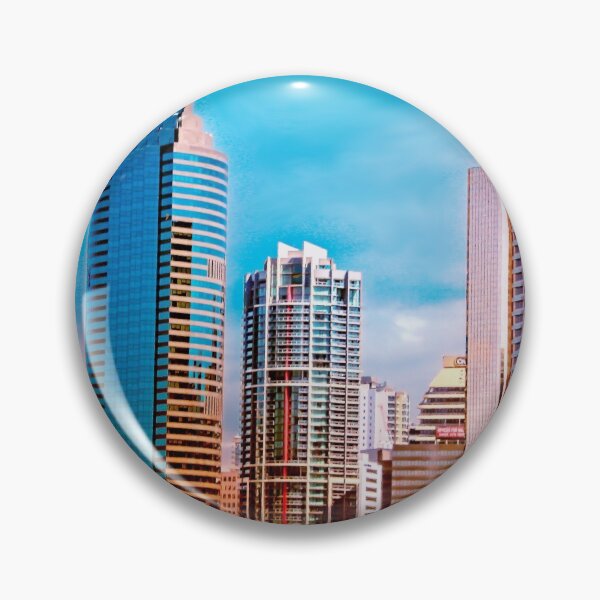 Item preview, Brisbane From The River designed and sold by wallarooimages.