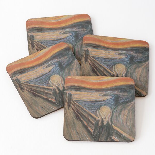 Item preview, The Scream Art Artwork Edvard Munch 1893 Norwegian Shriek German Painting Drawing designed and sold by Draculaura2009.