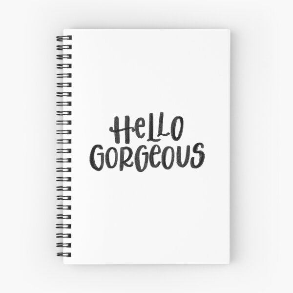 Item preview, Hello Gorgeous! | Hand Lettered Quote designed and sold by smittenwritten.
