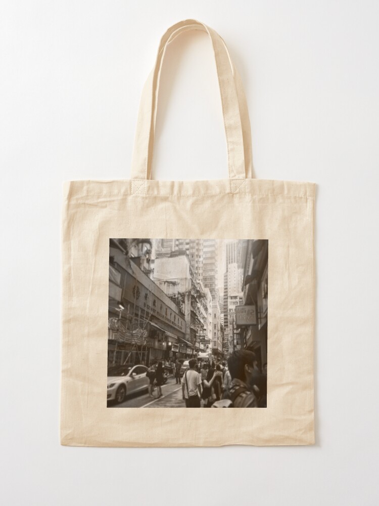 New York's Famous Landmarks Black and White Tote Bag – CityDreamShop