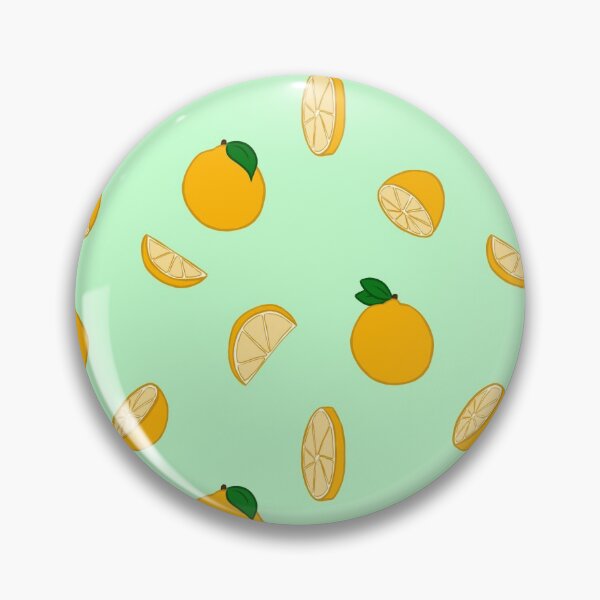 Item preview, Orange Tile Design - Green Background designed and sold by Blenderbeetle.