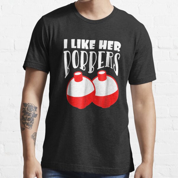  Men's I Like Her Bobbers T-Shirt Funny Fishing Couples Gifts :  Clothing, Shoes & Jewelry