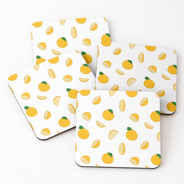 Item preview, Orange Tile Design - White Background designed and sold by Blenderbeetle.