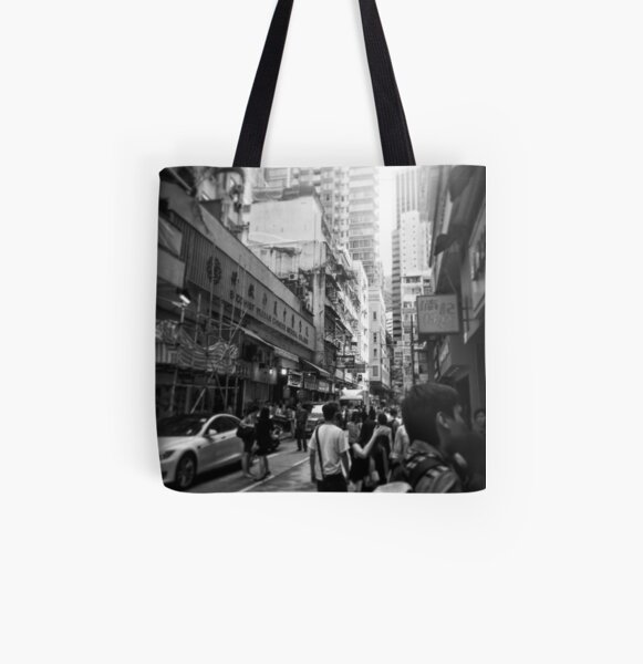New York's Famous Landmarks Black and White Tote Bag – CityDreamShop