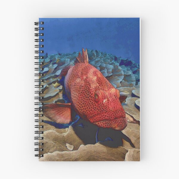 Item preview, Grouper Fish On Coral designed and sold by Heathermarie321.