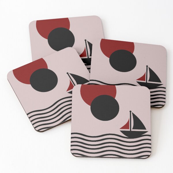 Item preview, sailboat abstract designed and sold by byarsgirl100.