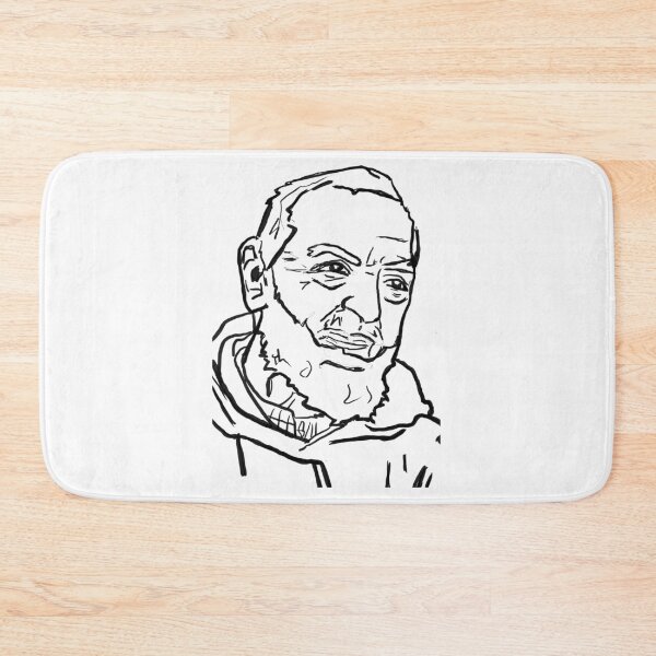Item preview, St Padre Pio Digital Cartoon Sketch designed and sold by katherineliart.