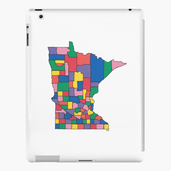 County Map iPad Snap Case