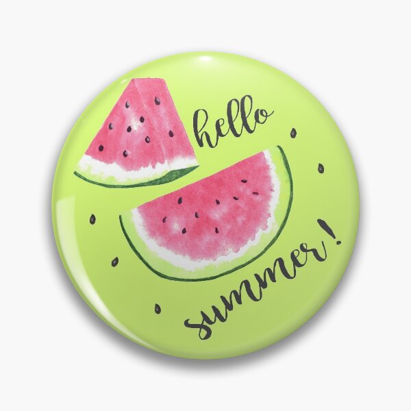 Item preview, Hello Summer, watermelon! designed and sold by latiendadearyam.
