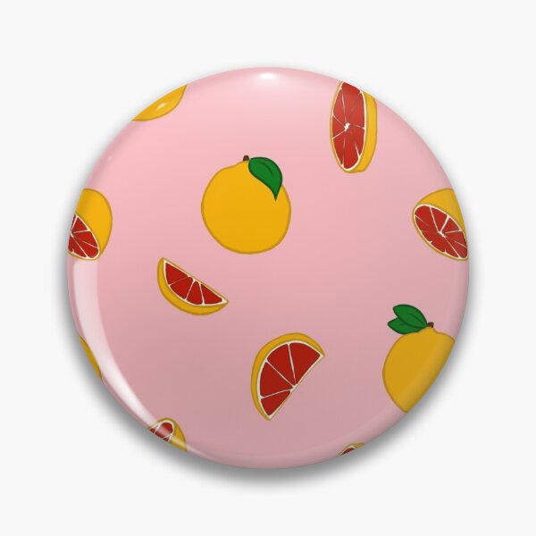Item preview, Blood Orange Tile Design - Pink Background designed and sold by Blenderbeetle.