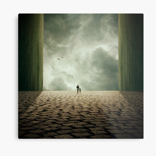 Storyteller Metal Print