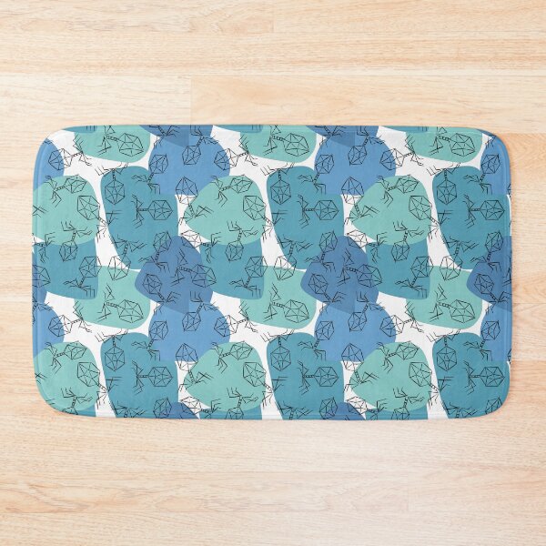 Item preview, Bacteriophages - Blues designed and sold by Hodgepodge Bricolage.