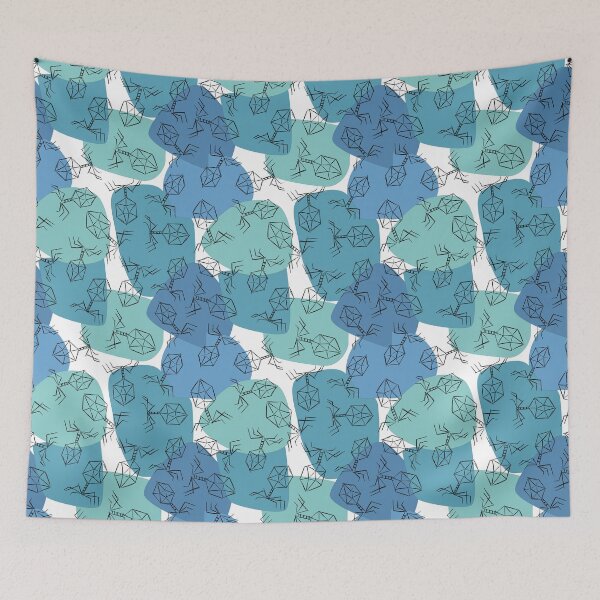 Item preview, Bacteriophages - Blues designed and sold by Hodgepodge Bricolage.