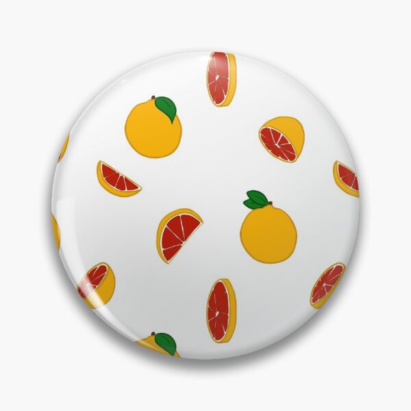 Item preview, Blood Orange Tile Design - White Background designed and sold by Blenderbeetle.
