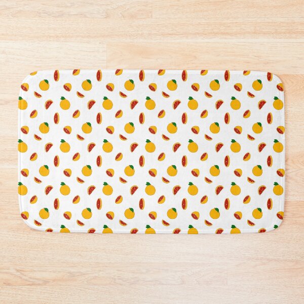 Item preview, Blood Orange Tile Design - White Background designed and sold by Blenderbeetle.
