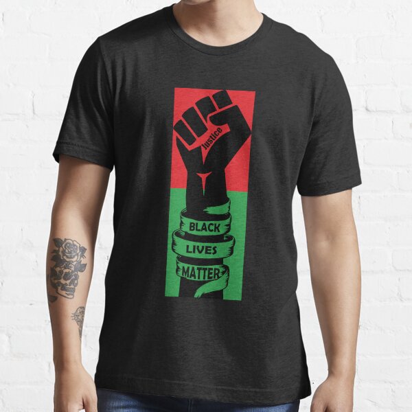 red black green t shirt