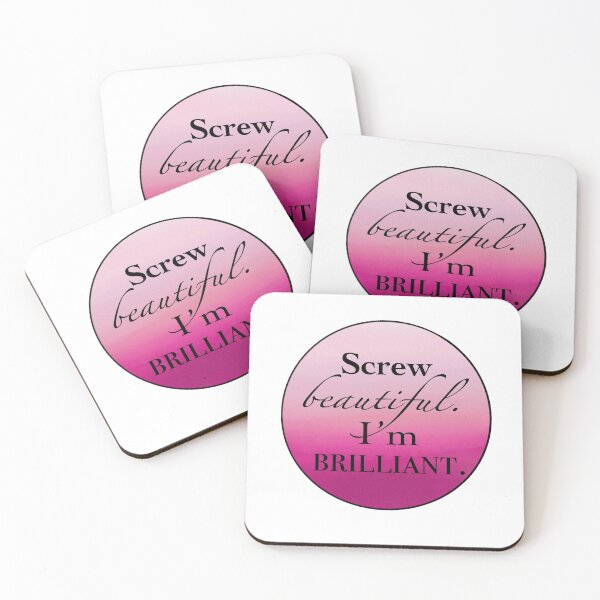 Item preview, Cristina Yang Screw beautiful I'm brilliant quote designed and sold by Kaleigh W.