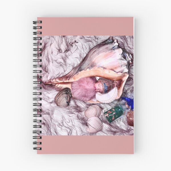 Item preview, Baby Sleeping on the shell Bed. designed and sold by sherpadesign21.