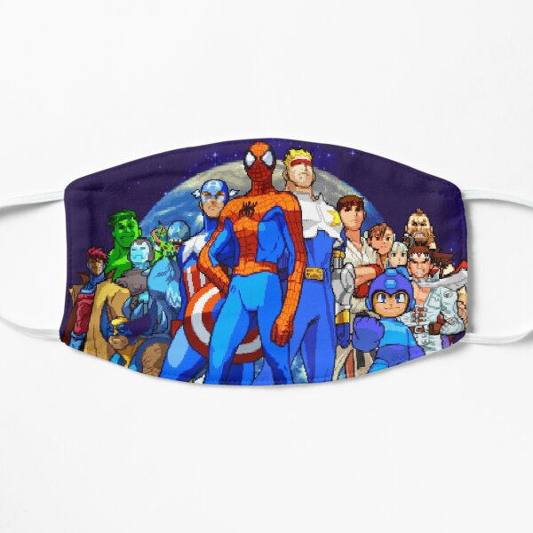 Clash of Super Heroes Flat Mask