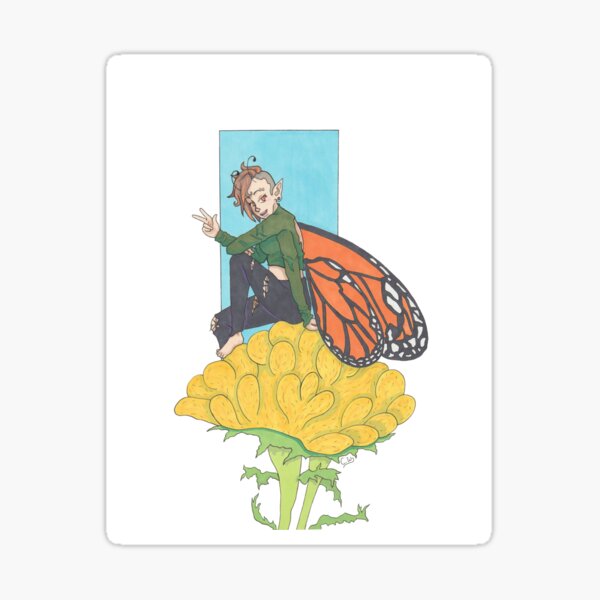 Monarch Sticker