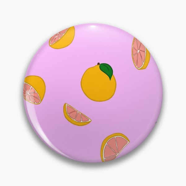 Item preview, Grapefruit Tile Design - Purple Background designed and sold by Blenderbeetle.