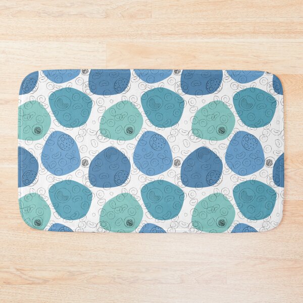 Item preview, Blood Cells - Blues designed and sold by Hodgepodge Bricolage.
