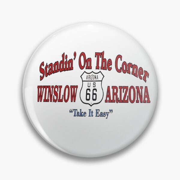 Item preview, Standing On The Corner in Winslow Arizona designed and sold by SwampfoxDesign.