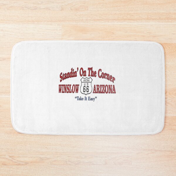 Item preview, Standing On The Corner in Winslow Arizona designed and sold by SwampfoxDesign.