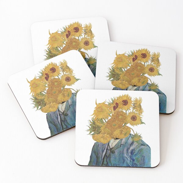 Item preview, VanGogh Flower Head designed and sold by MidnightFern.