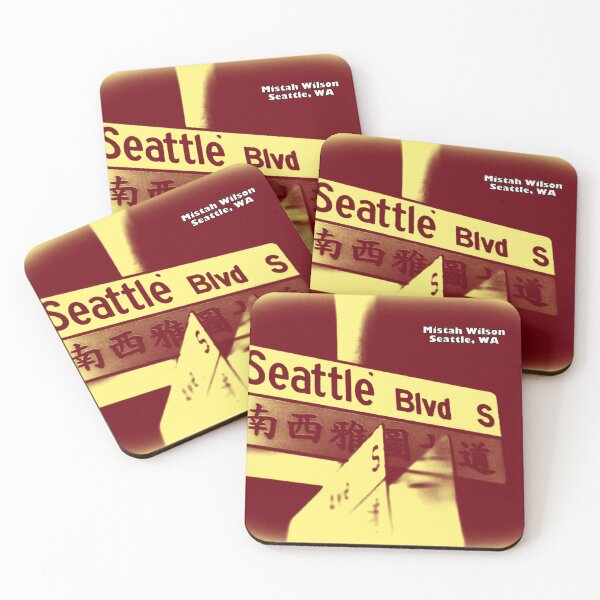 Item preview, Seattle Boulevard, Seattle, Washington by Mistah Wilson designed and sold by The Street Sign Store.