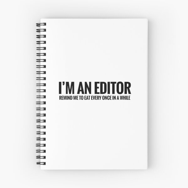 Item preview, I'm an Editor: Remind me to eat designed and sold by lillywhy.